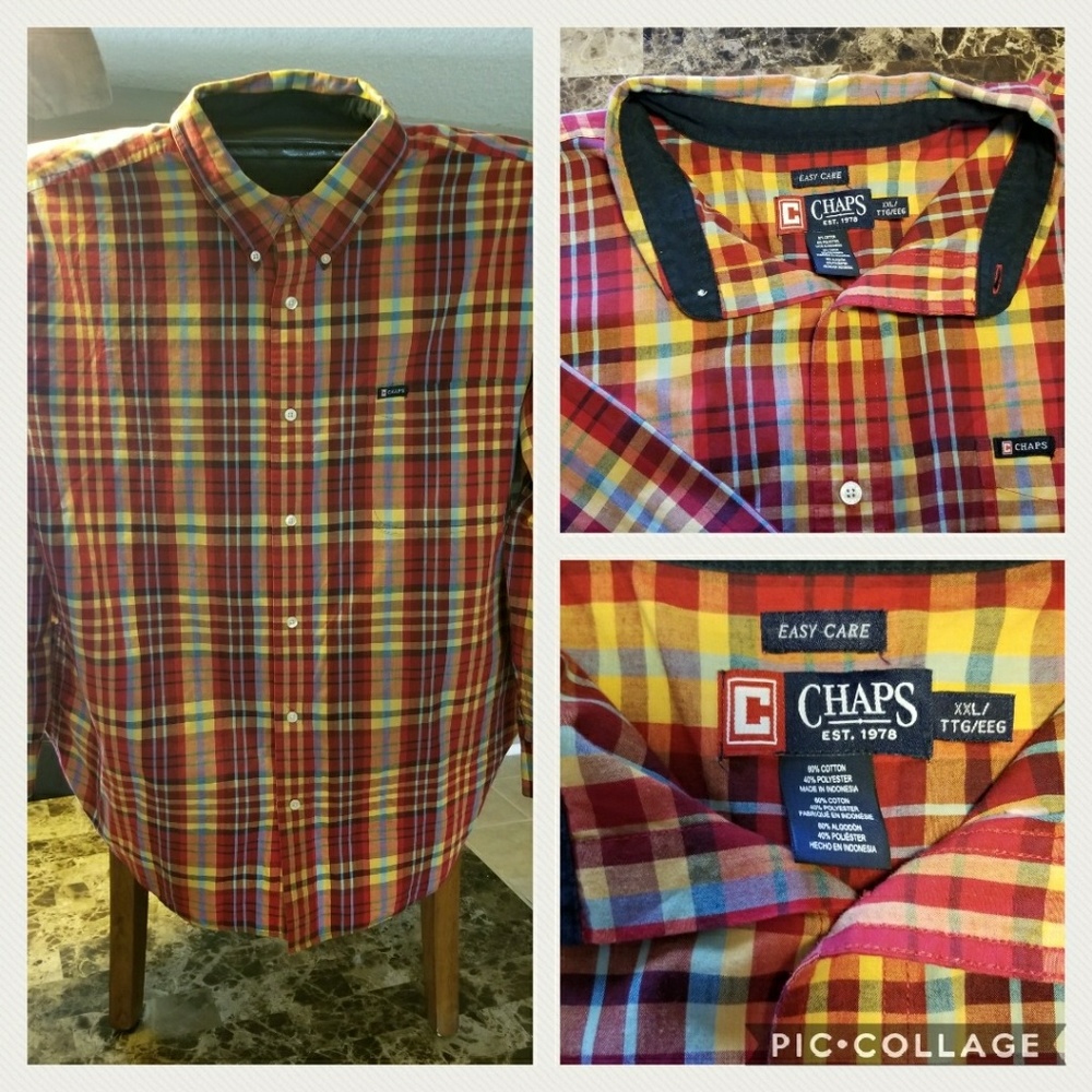 Chaps XXL Men's Dress Shirt